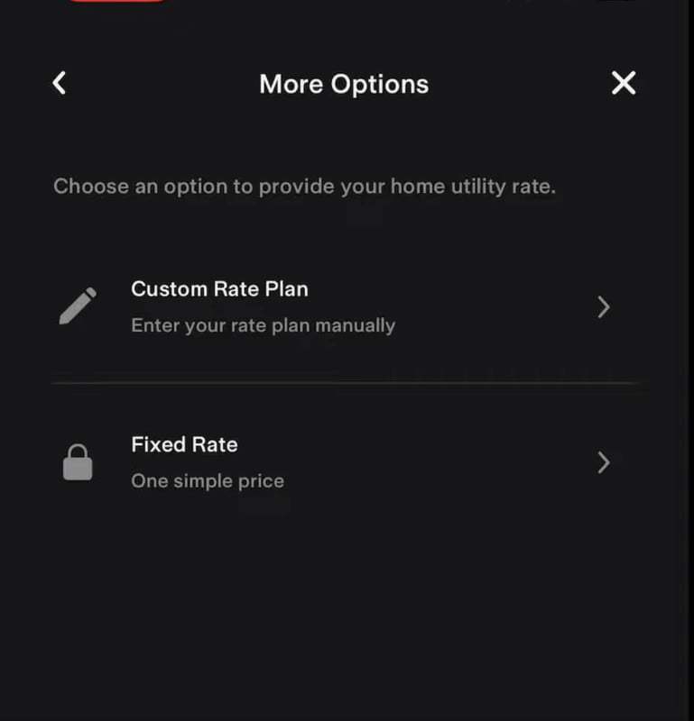 Tesla app customise charge rates step 6